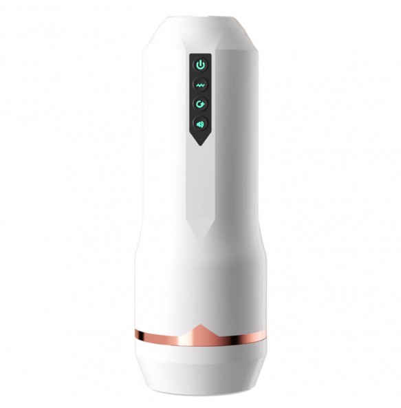 MizzZee - Cangyue Sucking Vibrating Moaning Masturbator Cup (Chargeable - White) MizzZee - Cangyue Sucking Vibrating Moaning Masturbator Cup (Chargeable - White)